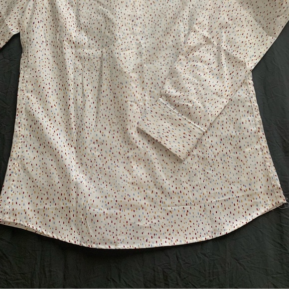 BNWT ZARA MAN | MULTI COLOR BUTTON DOWN DRESS SHIRT TOP LONG SLEEVE M - Picture 9 of 15